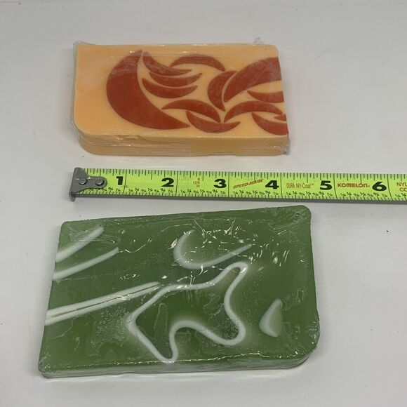 Basin Bar Bath Body Soap Assorted Scents and Colors Lot of 6 Floral Bonfire Etc. - Picture 4 of 9